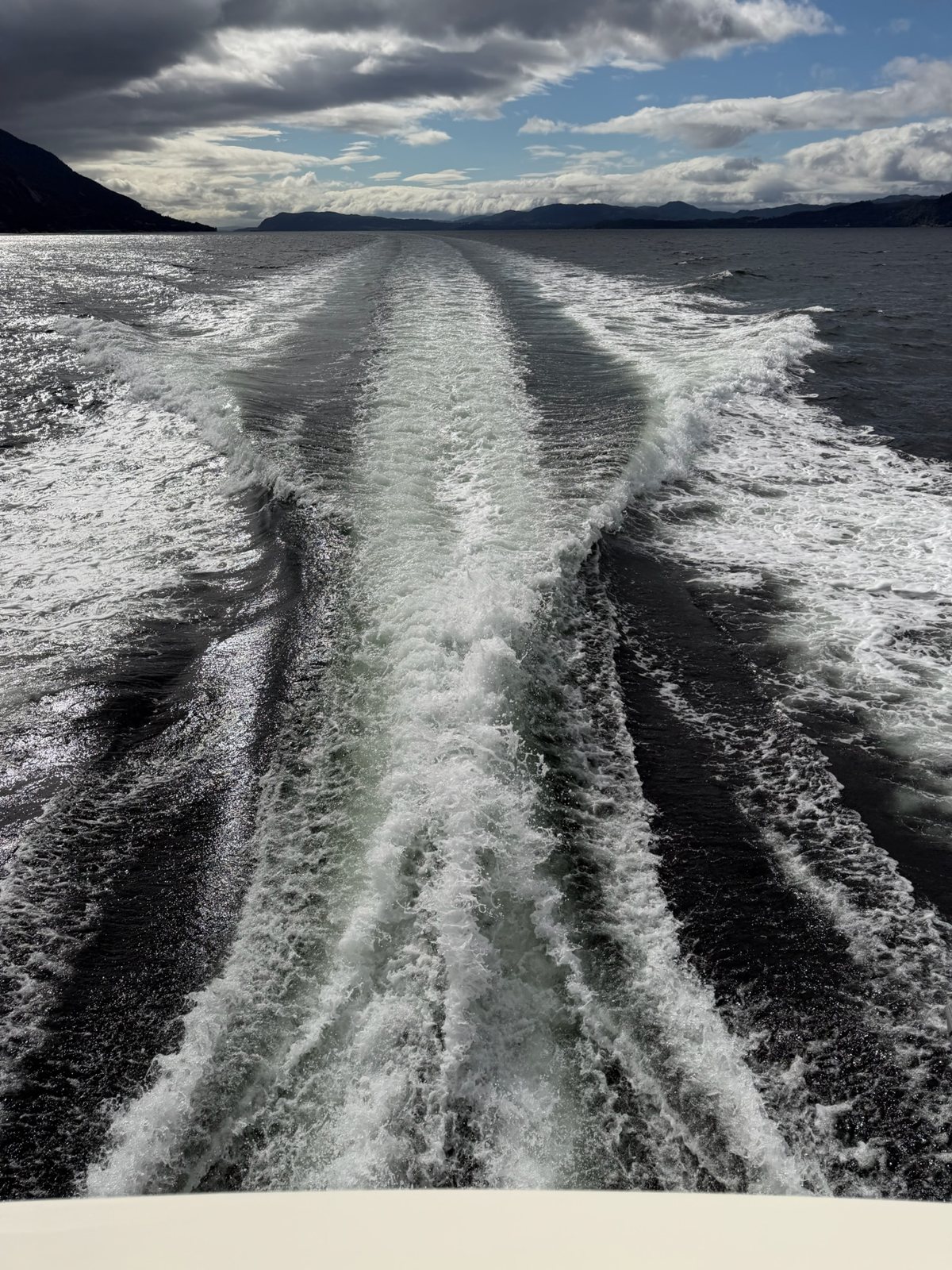 The road out, written in water